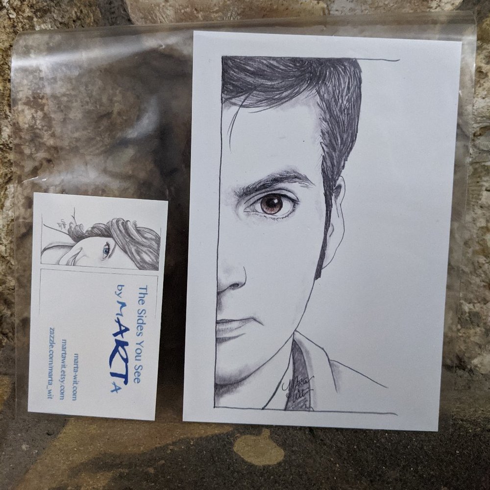 David Tenant Doctor Who print